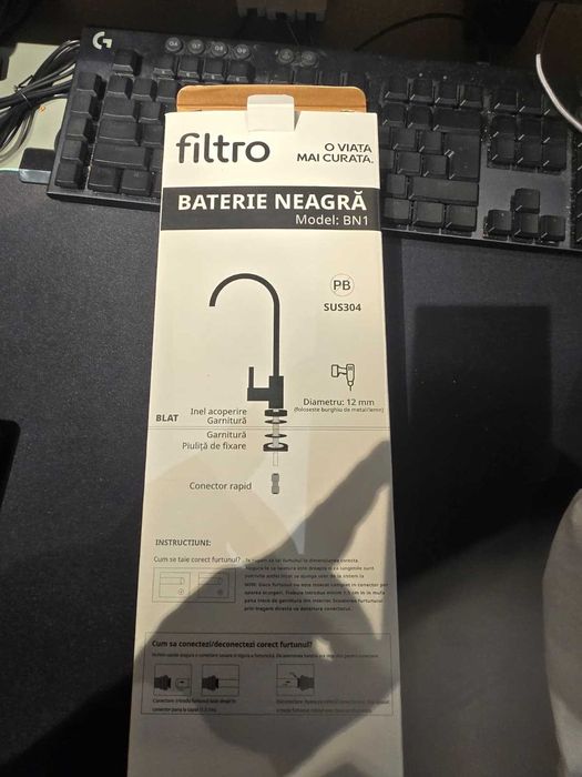 Baterie Chiuveta Neagra Filtro BN1