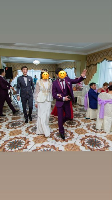 Белое платье в пол