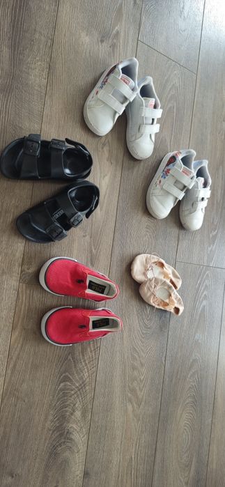 Детски сандали Birkenstock 25, Adidas 23,  Polo 22