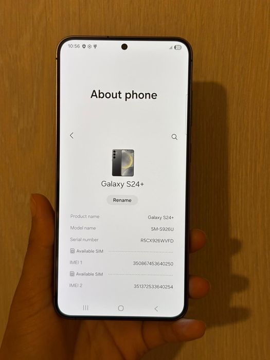 Samsung Galaxy S24 plus