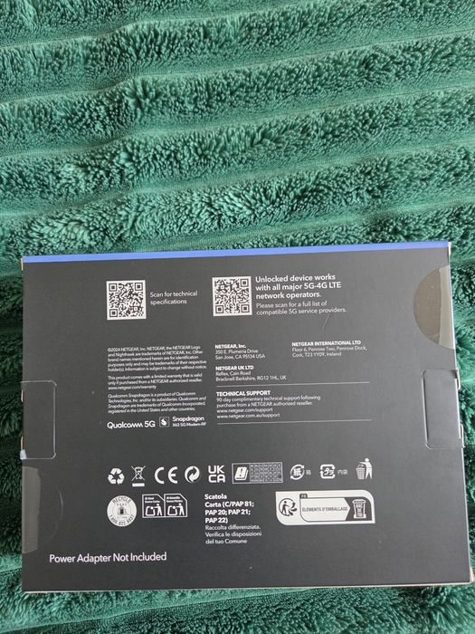 Router mobil 5G Netgear Nighthawk M3, WiFi 6
