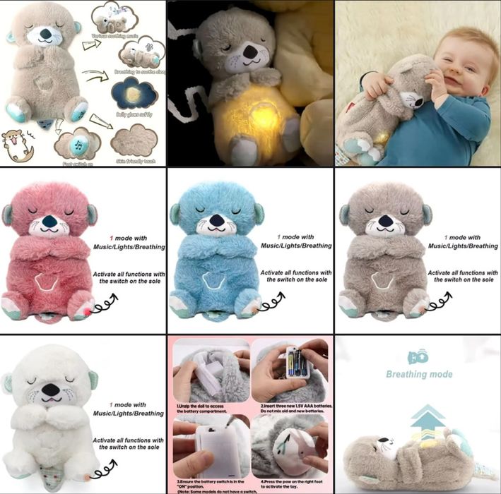 Дишаща играчка Стич,Капибара,Кити/Дишащо мече/Breath toy