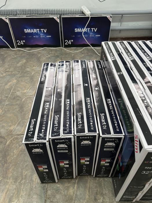 Телевизор новый смарт тв с гарантией не дорогой