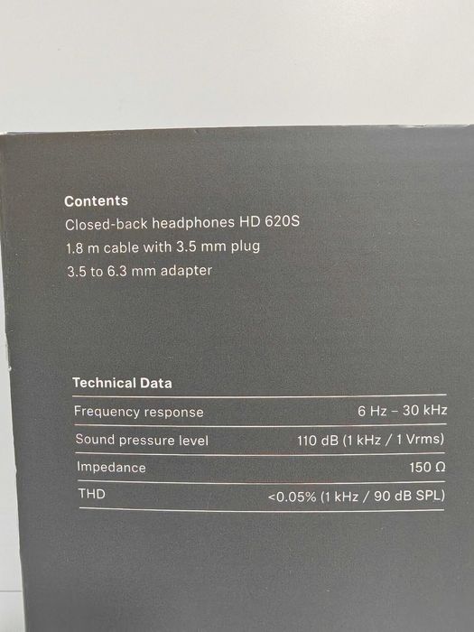 Casti profesionale Sennheiser HD 620S - NOI