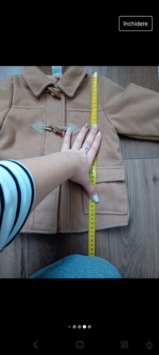 Paltonas copii combinezon marimile nu le stiu exact dar sunt masurator