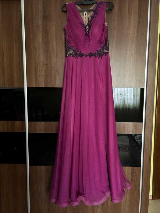 Rochie de seara Noela Style Mov Fuchsia