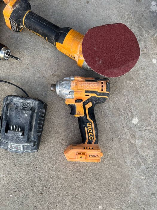 Ingco instrumentlari balgarka shrupovert vintavert ishlatilgan holatda