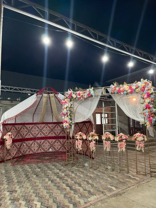 Арка киіз үй.