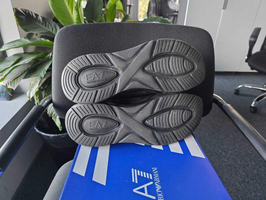 EA7 Emporio Armani, сникърси X8X174 XK377 U106, Черен