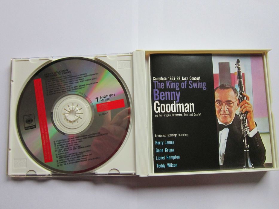cadou rar cd Benny Goodman King Of Swing Complete 1937-38 Jazz,Japonia