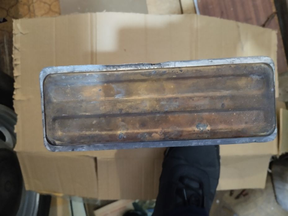 Радиатор печки ваз медный.