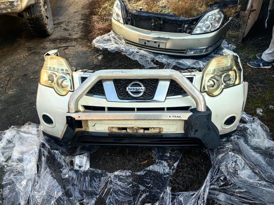 Ноускат бампер фары Nissan Xtrail
