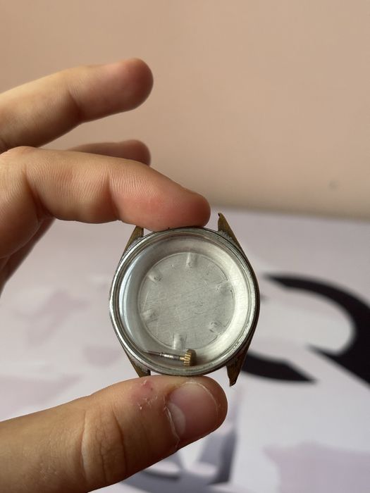 Carcasa si cadran mecanism Atlantic UNITAS 6300N 21 rubine