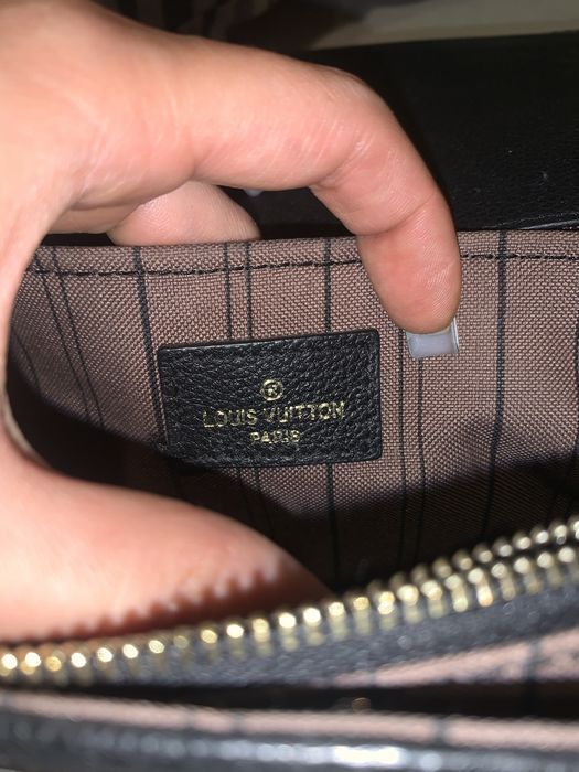 geanta LV din piele naturala