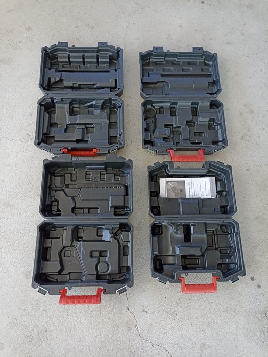 Diverse cutii/valize mici/medii pt.scule Parkside 12V/acumul.(nuBosch)
