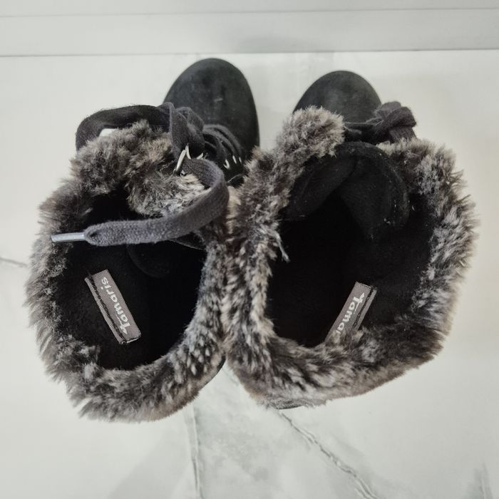 Ghete iarna elegante cu toc dama marime 37