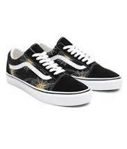 Vans old skool printed - spider web