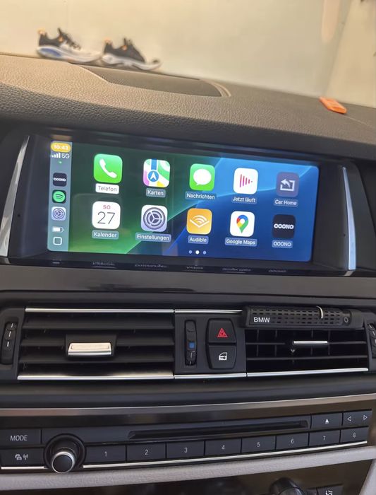Navigatie BMW F10 cu Android Auto si CarPlay