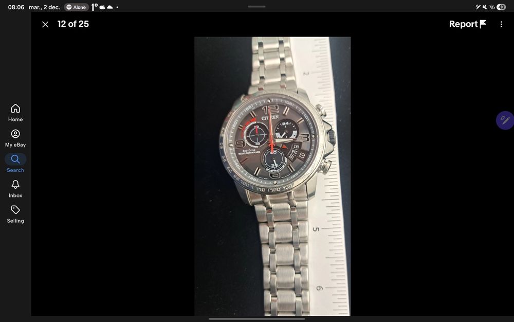 Citizen eco-drive radio controller