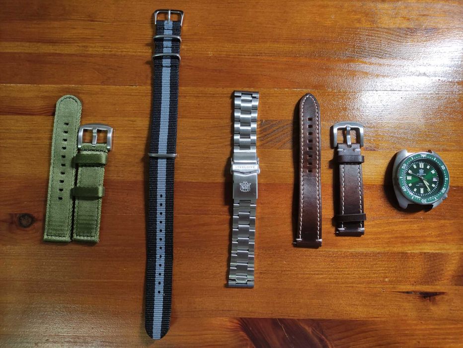 Ceas barbati Steeldive 1970 (mecanism Seiko NH35) + 3 curele