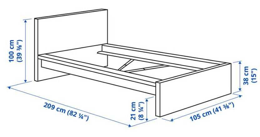 Vand cadru pat cu somiera si saltea 90x200