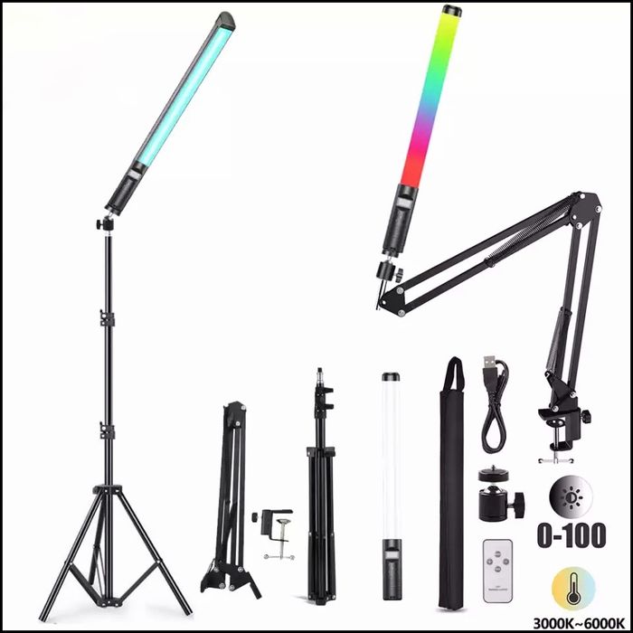 Проф. Фото. Видео. Диодно осветление. RGB. Влог. Фото. Видео.  Pavo