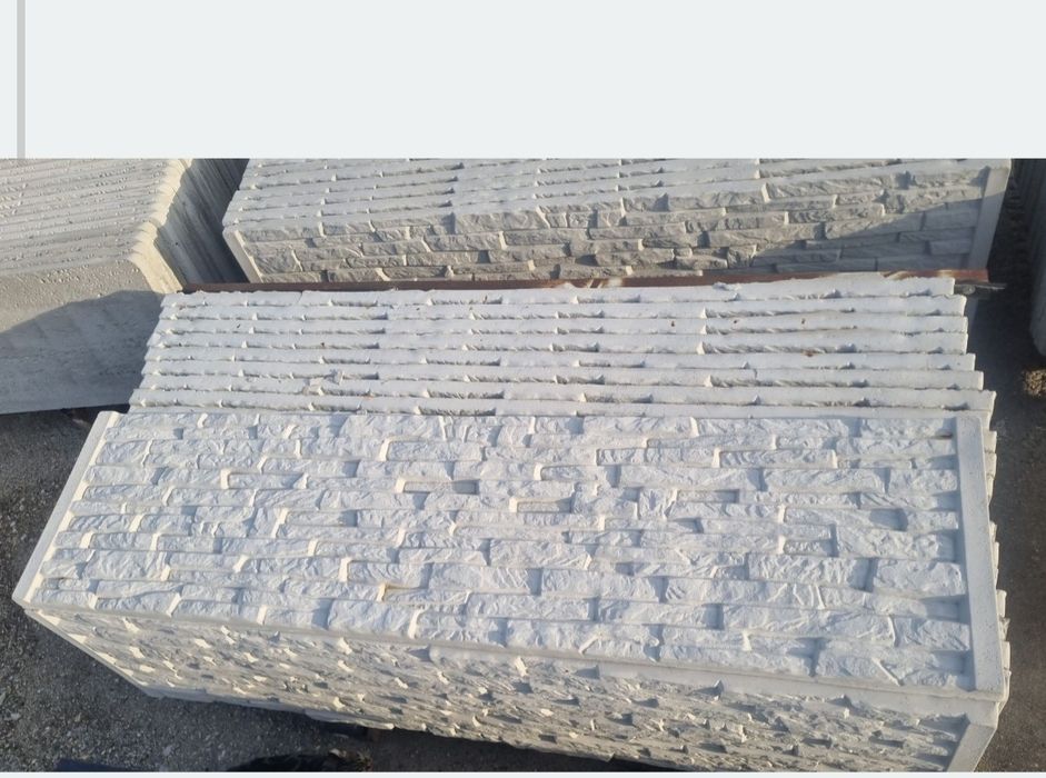 Gard din beton vibrat și aditivat