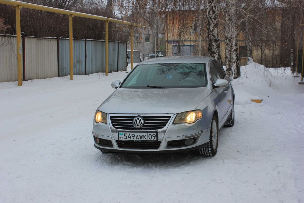 Volkswagen Passat B6, 2007 года выпуска.