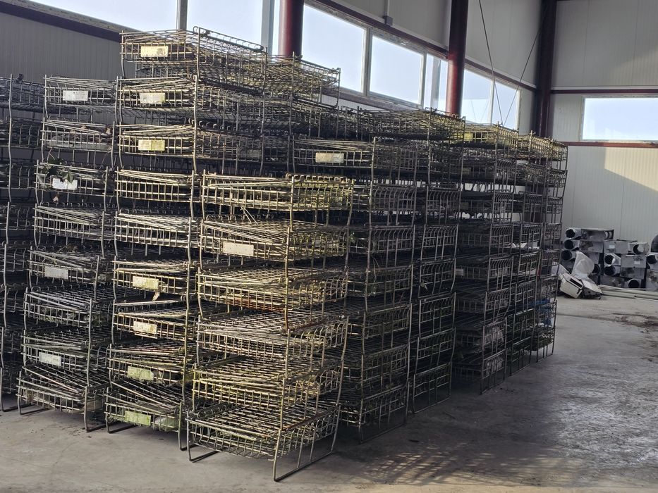 Boxpaleti metalici pliabili  PREȚ PENTRU TOATĂ CANTITATEA  160 LEI