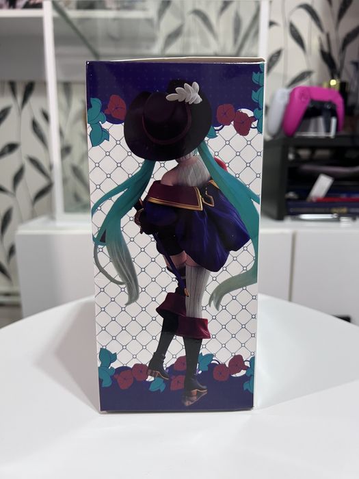 18 cm Hatsune Miku Wonderland Puss in Boots Figurină Anime Sigilată
