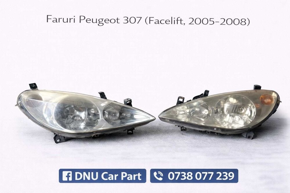 Set faruri Peugeot 307 2007 originale