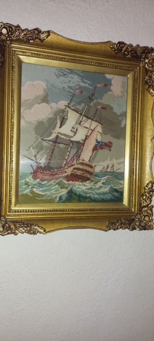 Вилерови гоблени-Пътят към църквата,  Момиче с шапка, Малката фрегата