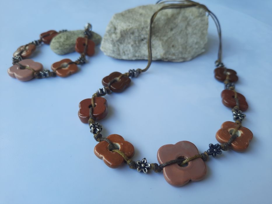 Комплект гривна и колие