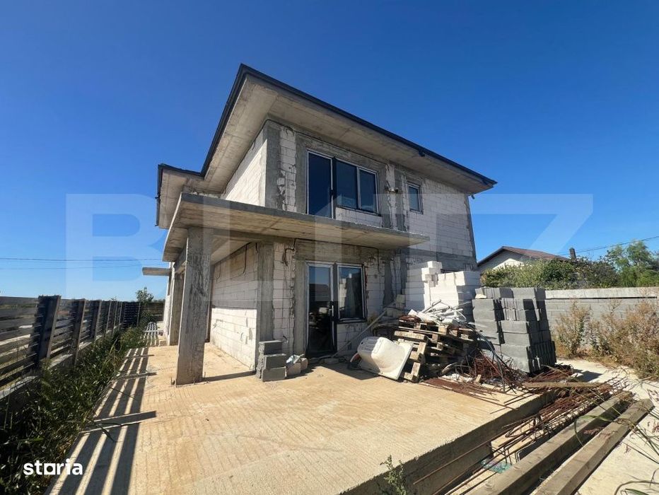 Casa la rosu, 233 mp, P+1, zona Valea Fetii
