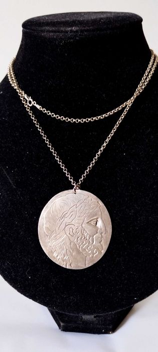 Lant si pandant argint