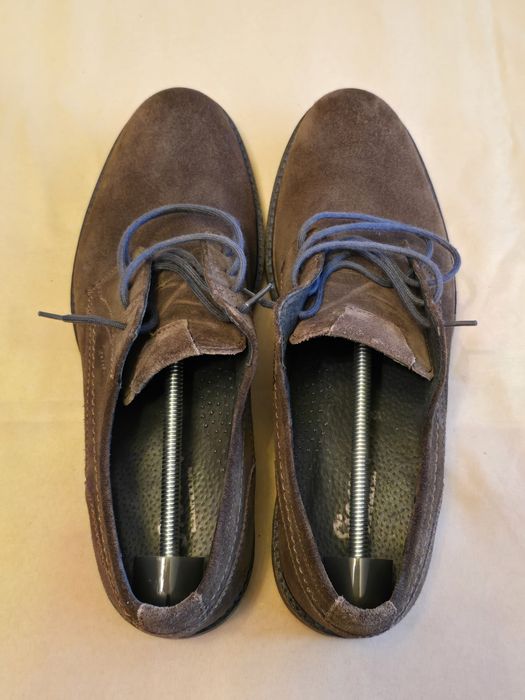 Pantofi piele întoarsă maro Sioux