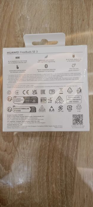 Безжични слушалки ,Bluetooth Huawei FreeBuds SE 3