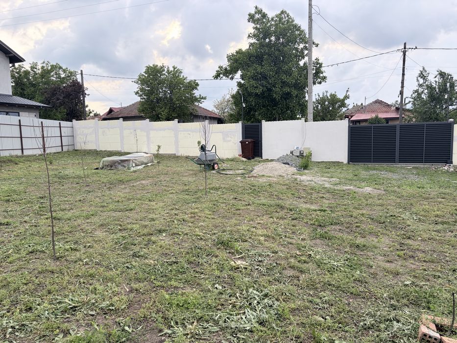 Teren intravilan - Zona case - 20 min de Bucuresti - Constructie structura metalica 750mp