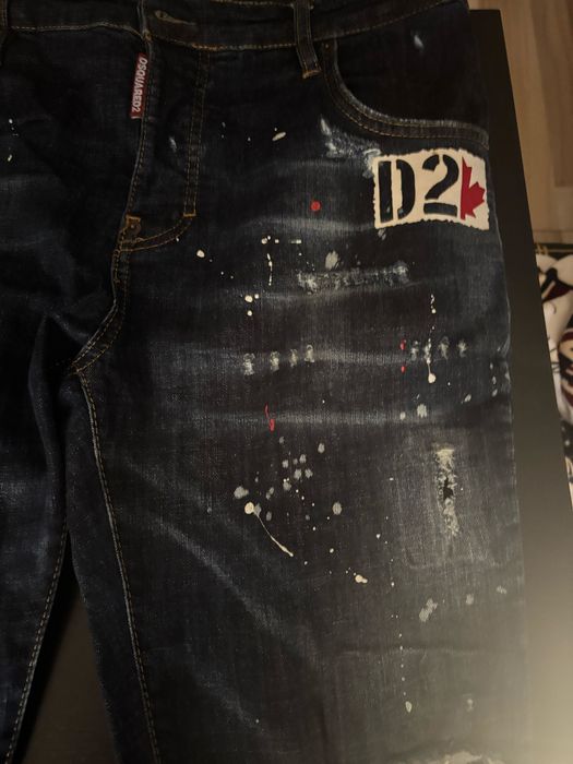 Blugi Dsquared2 , impecabili , XL , marimea 53