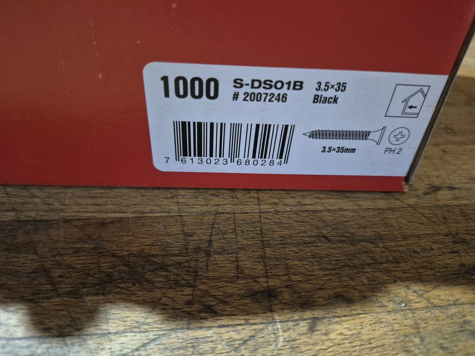 Holsuruburi tn negrese pentr rigips HILTI  35