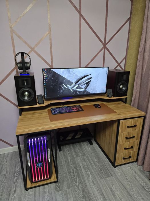 Расрочка Лофт мебель Стол игровой  компютерный  писменый универсалный