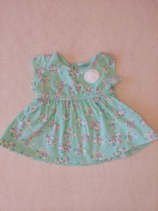 Сет бебешки бодита за новородено Carter's, роклички и комплект с клин