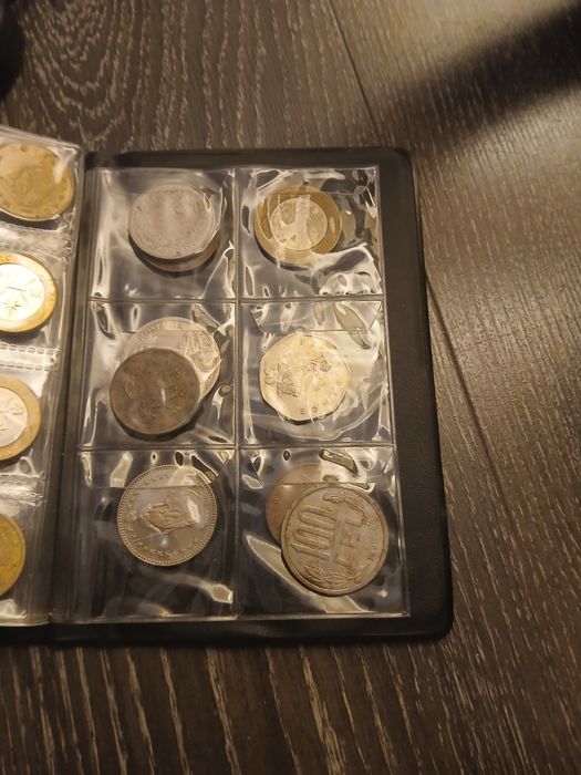 Colectie unica de monede vechi si noi romanest sau straine