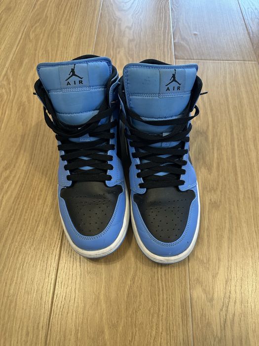 REDUS Air Jordan 1 Mid, marime 45, stare foarte bună