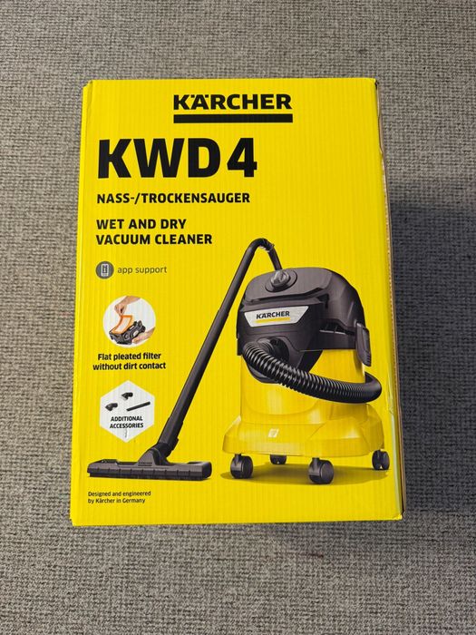 Aspirator umed/uscat Karcher WD 4 Sigilat