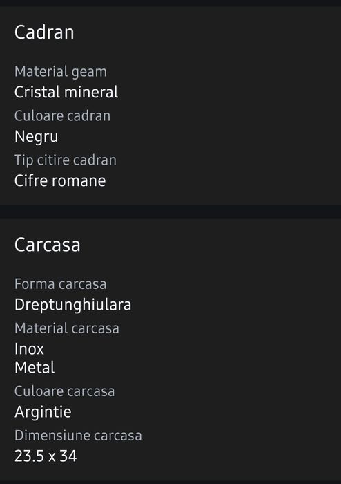 Ceas Frederic Graff Tank Black - NOU