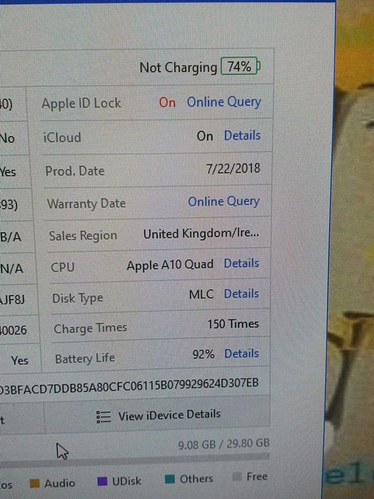 Apple iPad 6 WiFi 32GB 9.7 Model A1893