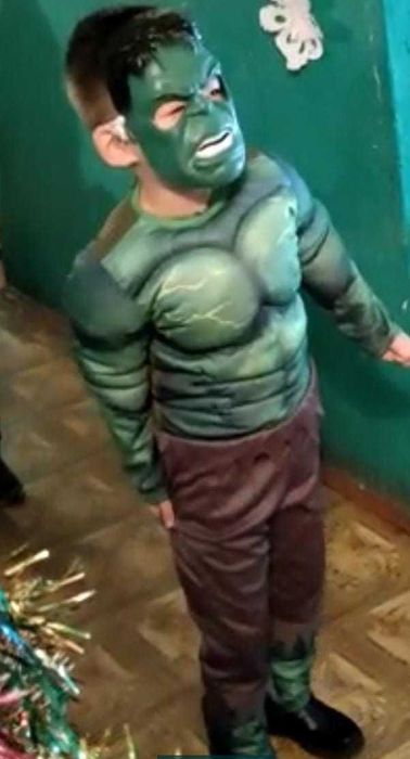 Костюм Халка от 5 до 7 лет