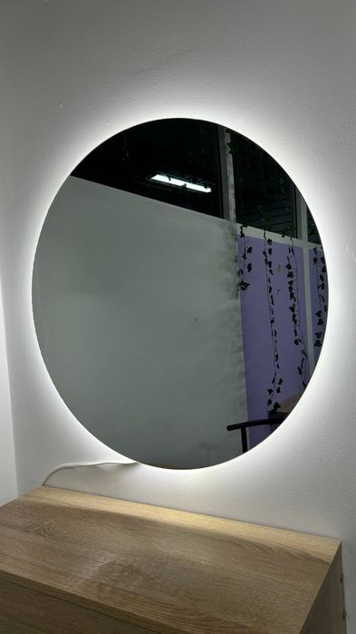 Зеркало с подсветкой 60 см