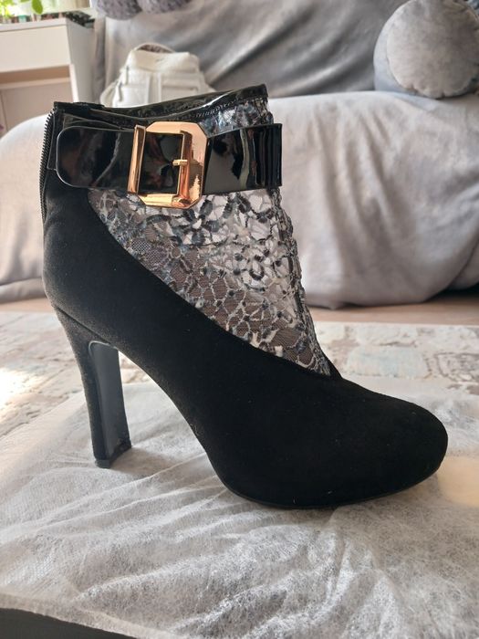 Туфли натуральная замша